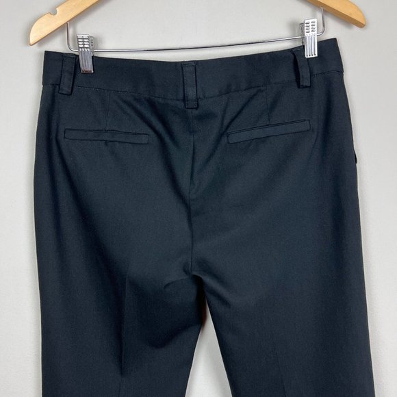 Alice Olivia Dress Pants Women 6 Black Trouser To Work Straight Leg Professional - Picture 6 of 14